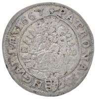 1667K-B 6kr Ag "I. Lipót" Körmöcbánya (2,75g) T:2 kis oxidáció
Hungary 1667K-B 6 Kreuzer ...