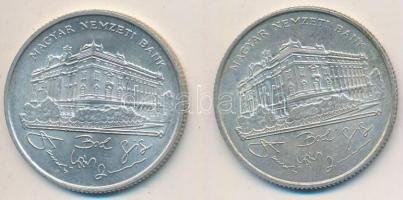 1993. 200Ft Ag "MNB" (2x) T:2,2-