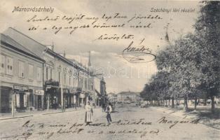 Marosvásárhely, Targu Mures; Széchenyi tér, Székely Dénes üzlete / square, shop