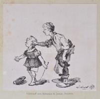 Studien-Mappe. Skizzen von U.Wiwel. München und New York, 1876, Verlag von Ströfer&Kirchner. Kia...