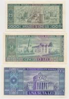 Románia 1941. 2000L + 1944. 5000L + 1966. 25L + 50L + 100L (4x) közte 3db sorszámkövető és 1db közel...