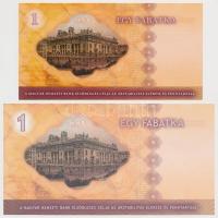 DN 1 Fabatka "MNB" reklámpénz (2xklf) T:I,I-