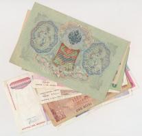 Vegyes: 12db-os klf bankjegy, közte Fülöp Szigetek / Japán megszállás 1942-1944. 10P, Amerikai Egyes...