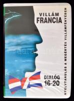 Relaxa Villámfrancia kezdőknek 1-4 kazetta szett, eredeti csomagolásban, jó állapotban