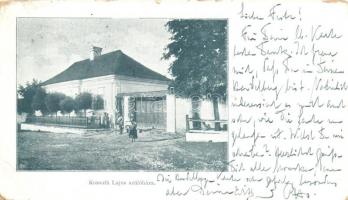 Monok, Kossuth Lajos szülőháza (EB)