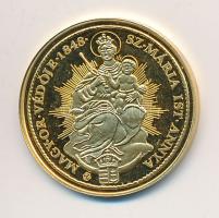 DN "Magyar aranypénzek utánveretben - 1848. V. Ferdinánd dukát" aranyozott Ag modern utánv...