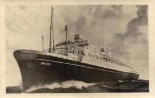 1956 MS Batory, Polish ocean liner ship, photo