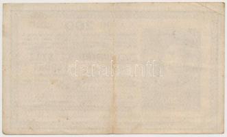 1918. 200K "A 2040" hullámos hátlappal, hamis "Magyar Állampénztár - Debrecen 1919&qu...