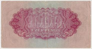 1944. 1000P "A Vörös Hadsereg Parancsnoksága" T:III-