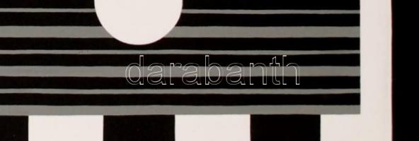 Dévényi János (1956-): Áramlások. Akril, vászon, jelzett, 60×80 cm