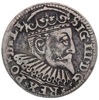 Lengyel Királyság 1599. 3Gr Ag "III. Zsigmond" Riga (2,63g) T:2- Poland 1599. 3 Grossi Ag "Sigismund III" Riga (2,62g) C:VF Kopicki 8196.