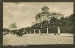 Moscow, Moscou; Musée Roumiantzeff / museum (EM)