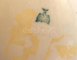 Kalászos nő, Gräfenthal német figurális porcelán, kézzel festett, jelzett, apró kopásnyomokkal, m: 2...