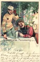 Continental Pneumatic / pneumatic bicycle tires, Grimme & Hempel, advertisement, litho (EK)