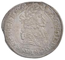 1684K-B 15kr Ag "I. Lipót" Körmöcbánya (6,29g) T:2 Hungary 1684K-B 15 Kreuzer Ag "Leopold I" Kremnitz (6,29g) C:XF Huszár: 1425., Unger II.: 1060.a