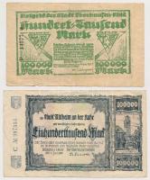 Németország / Weimari Köztársaság 1921-1923. 7db-os szükségpénz tétel, közte Berlin, Herne, Mülheim ...