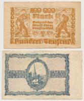 Németország / Weimari Köztársaság 1921-1923. 7db-os szükségpénz tétel, közte Berlin, Herne, Mülheim ...