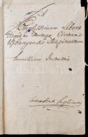 1817 Újbányai lakos(?) kérvénye Újbánya magisztrátusának, latin nyelven