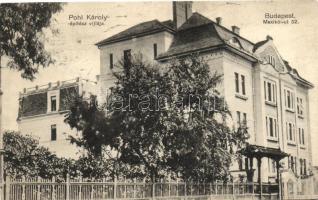 Budapest XIV. Pohl Károly építész villája; Mexikói út 52. (r)