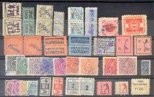 44 db kisméretű tagdíjbélyeg