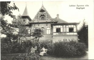 Budapest XII. Zugliget, Leféber Ágoston villa, kiadja Bugesch Lajos fényképész