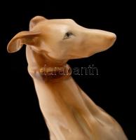 Zsolnay agár, kézzel festett, jelzett (tervező: Markup Béla), hibátlan, m:26 cm