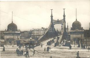 Budapest, Ferencz József híd, villamos