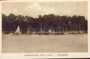 Balatonberény parti részlet