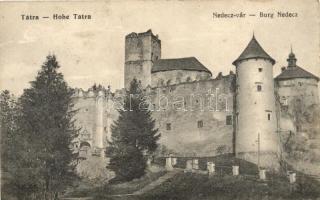 Nedec, Niedzica (Szepesófalu) Vár, kiadja Tóth Iréneusz / castle (EB)