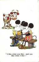 I like what you like- and you like what I like! / Mickey Mouse, Universal Copyright Walter E. Disney, A.R.i.B. 1796.