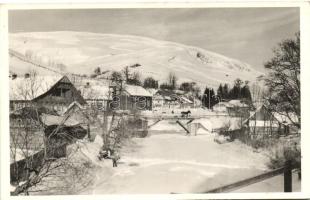 Volóc, Volovec; téli látkép / general view, winter