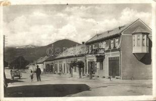 Kőrösmező, Jasina; Tér, Bliznice, Abraham Knoll üzlete / square, shop (Rb)