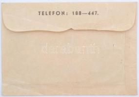 Kígyó Gyógyszertár Budapest(Ferenciek tere) receptborítékja