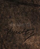 Kmetty jelzéssel: Férfi portré, pasztell, papír, 61,5×42,5 cm