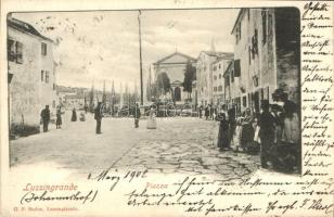 Veli Losinj, Lussingrande; Piazza, G. P. Budua / square