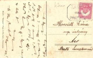 Vértestolna, utca, templom, kiadja Hangya Szövetkezet