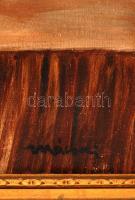 Mácsai jelzéssel: Asztali csendélet. Olaj, vászon, keretben,   66×96 cm