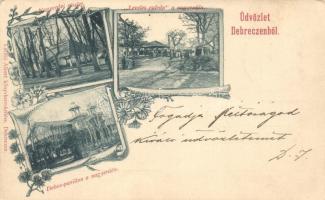 Debrecen, Nagyerdő, Leveles csárda, Dobos pavillon; kiadja László Albert könyvkereskedése