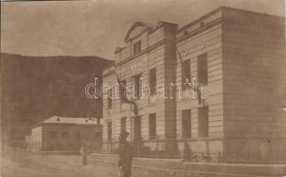 1910 Foca, Járásbíróság, adóhivatal / court, tax office, photo (apró szakadás / small tear)
