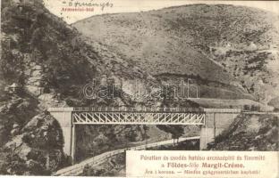 Armonisi híd, Margit Créme reklám, kiadja Dorflett József / bridge, advertisement (EK)