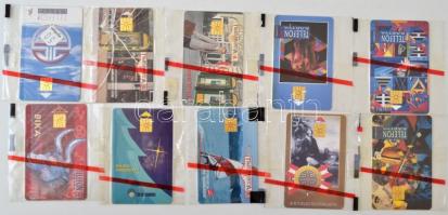 18 db telefonkártya bontatlan csomagolásban + 1 db telefonkártya-katalógus