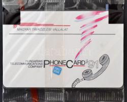 1991 "Balaton Surf" telefonkártya eredeti, bontatlan csomagolásban