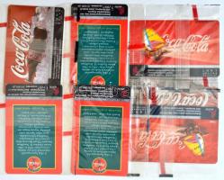1997 7 db Coca Cola telefonkártya