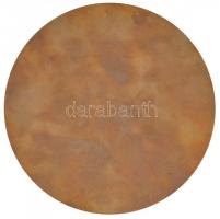 DN "Állami Gorkij Könyvtár Budapest" öntött Br plakett, eredeti tokban (115mm) T:2