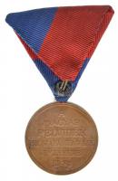 1938. "Felvidéki Emlékérem" Br emlékérem mellszalaggal, igazolvánnyal T:2 /
Hungary 1938....