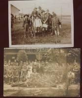 3 fénykép közte katonai, cserkész