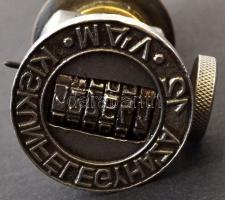 Pecsétnyomó, "MÁV Kiskunfélegyháza" felirattal, m:10 cm