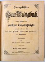 Paul Langbein: Evangelisches Haus-Predigtbuch. Eine Sammlung auserlesener Evangelien-Predigten aus a...