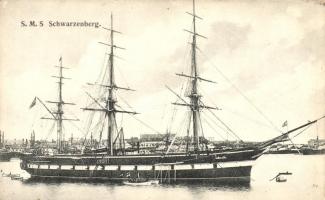 Fregatte SMS Schwarzenberg, G. Fano, Pola 1907-08 / K.u.K. Kriegsmarine, frigate