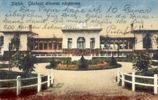 Siófok gőzhajó állomás